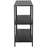 Støraa Črn kovinski regal 100x80 cm Charleston – | Shoptok.si