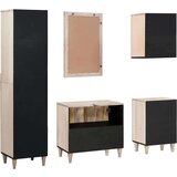 vidaXL Set namještaja za kupaonicu Zidne 5 pcs Bijelo 38 x 33 x 160 cm | shoptok.hr