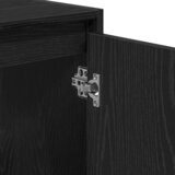  Kupaonski ormar Crni hrast 60 x 33 x 60 cm Konstruirano drvo | shoptok.hr