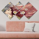 Wallity slika 4MDF98584385, 60x115 cm, 4 dela | ePonuda.com