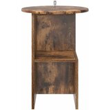  Bocni stol Dimljeni hrast Ø 39,5 x 55 cm Konstruirano drvo | shoptok.hr
