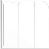 vidaXL Tuš-kabina od kaljenog stakla 120 x 69 x 130 cm prozirna | shoptok.hr