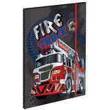Scool Fascikla Fire Truck, A4, Hologram efekat, Tamnosiva Cene