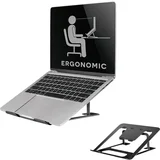 Neomounts NSLS085BLACK Laptop stand 10-17 - foldable - compact - universal