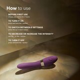 Lelo vibrator - Elise 2, ljubičasti | shoptok.hr