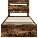  Okvir za krevet s ladicama Dimljeni hrast 75 x 190 cm - Dimljeni hrast 75 x 190 cm | shoptok.hr