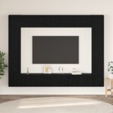  Set TV komoda 10 pcs Crni hrast Srednja 30.5 x 30 x 90 cm | shoptok.hr