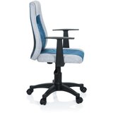 MID.YOU Mladinski Vrtljivi Stol Kiddy Extra, Siva, Modra | Shoptok.si