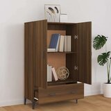  Komoda boja smeđeg hrasta 70 x 31 x 115 cm konstruirano drvo | shoptok.hr