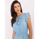 Italy Moda Dress-MI-SK-A2606.74-Light Blue | shoptok.hr