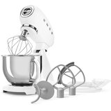 Smeg SMF05WHEU Kuhinjski stroj bel v W, stilu 50-ih let, 1000 4,8 litrski za in posoda mešanje dodatki | Shoptok.si