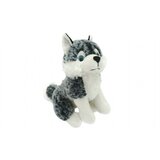 Unikatoy Plišasti sedeči kuža Husky 26 cm Cene