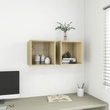 vidaXL Zidni ormarići 2 kom boja hrasta sonome 37x37x37 cm od iverice Cijene