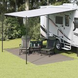  Teppi za šator Svijetlo siva 450 x 250 cm Polietilen | shoptok.hr