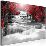  Slika - Cascade of Thoughts (1 Part) Wide Red 90x60 Cijene