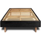 Sommeil de plomb Vzmetni boksi z letvami 90x200 cm - Blago Oblazinjena kodrasti učinek - Sestavljanje, (21608206) | Shoptok.si