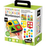 Headu Senzorična škatla za vstavljanje Montessori - 1 k. Cene