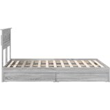  Postelja s shranjevanjem z vzglavjem Siva Sonoma 150 x 200 cm, (5000106282) | Shoptok.si