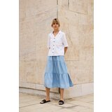 Marisse Women's Skirt L-Sc-4609 L.Blue Cene