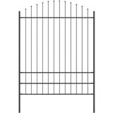  Vrtna Ograda Woerden Siva 170 x 225 cm Čelik s prahom premazan | shoptok.hr