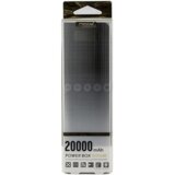 Remax zunanja baterija powerbank 20000 mAh - črn Cene
