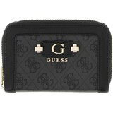 Guess Denarnice Lindsey Slg Medium Zip Around Črna Cene