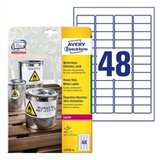 Avery Zweckform Naljepnice L4778-20, 45,7 x 21,2 mm, bijele Cijene