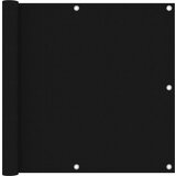 vidaXL Balkonsko platno črno 90x300 cm oksford blago | Shoptok.si
