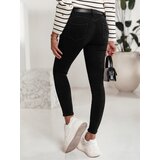DStreet Spodnie damskie BLACKIN typu skinny czarne | shoptok.hr