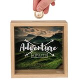  Leseni hranilnik Adventure awaits | Shoptok.si
