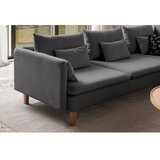 Atelier Del Sofa Kutna sofa Flexy L, 285 x 285 x 100 cm, Antracit | Eponuda.ba