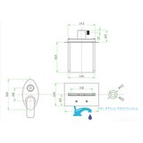 EYN Podometna armatura za kad z LED osvetlitvijo | armatura PSK7917 | Shoptok.si