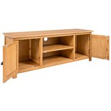 Maison Chic TV omarica - TV stojalo - Televizijska omarica 110x35x44 cm trdna hrastovina, (21699990) Cene