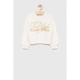 Tommy Hilfiger Otroška mikica bež barva | Shoptok.si