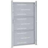  Dvorišna vrata - Vrtna vrata Srebrno 100 x 150 cm Nehrđajući čelik | shoptok.hr