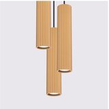 Nice Lamps Viseča svetilka v zlati barvi ø 19,5 cm Gleam – | Shoptok.si