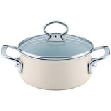 RIESS LONEC / KOZICA KOZICA 1 L 16 CM NIZKA S STEKL. POKROVOM AVORIO | Shoptok.si