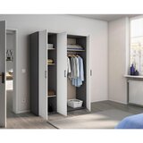 Rauch Möbel OMARA S KLASIČNIMI VRATI, siva, bela | Shoptok.si