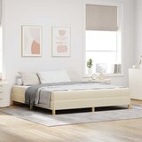  s opruga kutije s uzglavljem Krema 180 x 200 cm tkanina | shoptok.hr