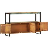 vidaXL Komoda od masivnog obnovljenog drva 120 x 30 x 75 cm | shoptok.hr