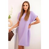 Kesi Włoski Dress with pockets light purple | shoptok.hr