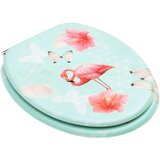  Toaletne daske s poklopcem 2 kom MDF s uzorkom plamenca | shoptok.hr