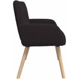  Dvosjed s nogama od punog drva Crna Bouclé | shoptok.hr