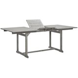  Vrtni blagovaonski stol (150 - 200)x100x75 cm od drva bagrema | shoptok.hr
