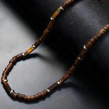 IZMAEL Ogrlica AB-34054 - Smeđa | shoptok.hr