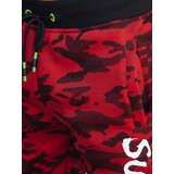 DStreet Men's camouflage sweatpants with red print | shoptok.hr