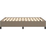 vidaXL Posteljni okvir taupe 140x190 cm blago | Shoptok.si