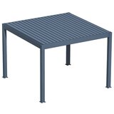 Paviljon z lamelami Model Y (Š x G: 2.863 x 2.863 mm, Barva ogrodja: Antracit, Aluminij) | Shoptok.si