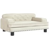  Krevet za pse krem 70 x 45 x 30 cm baršunasti | shoptok.hr
