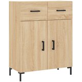  Visoka komoda hrasta sonome 69,5x34x180cm od konstruiranog drva | shoptok.hr